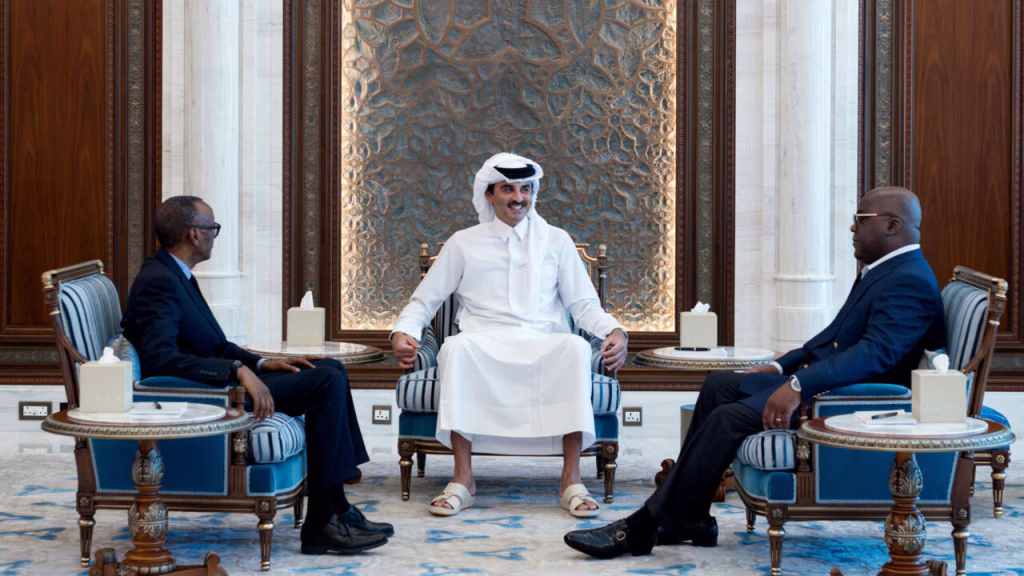 Ce que l’on sait de la rencontre entre Félix Tshisekedi et Paul Kagame au Qatar