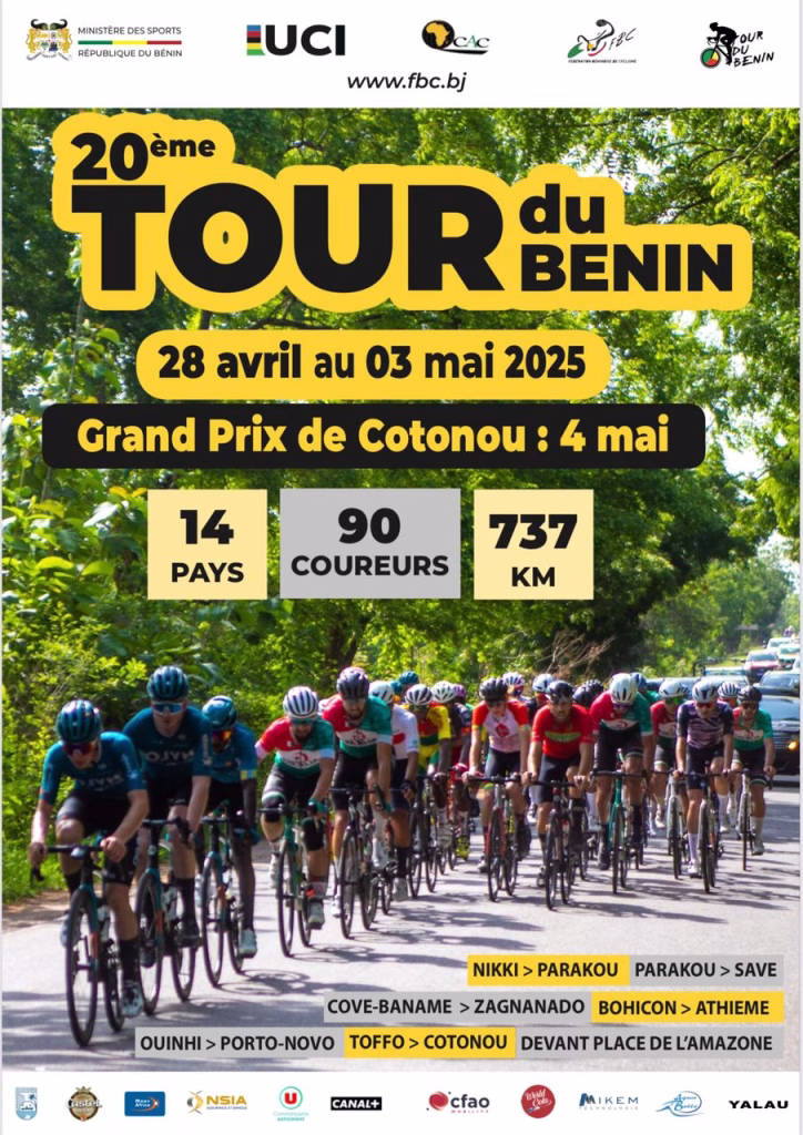 20e tour du Benin/4ème étape : Reinardt Janse Van Rensburg conserve le maillot jaune