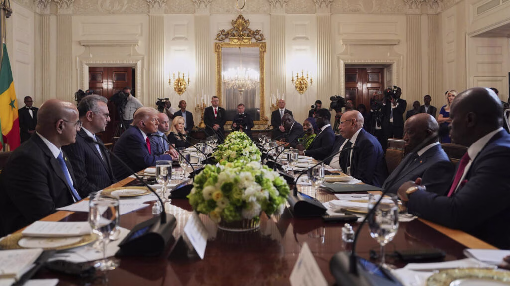 Afrique : Devant Donald Trump, cinq présidents africains font l’étalage de la richesse de leurs sols