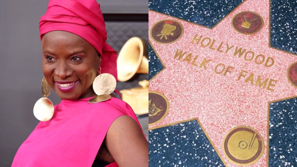 L'artiste et chanteuse désignée pour recevoir l' étoile  " Walk of Fame" d'Hollywood : Talon témoigne sa fierté et adresse un message à Angélique Kidjo