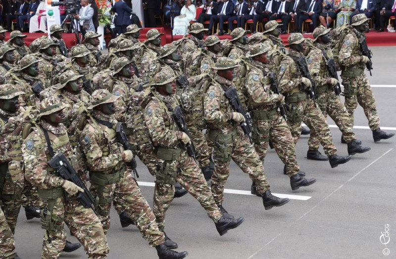 Défilé du 1er août au Bénin : La troupe de l’armée ivoirienne déjà à Cotonou