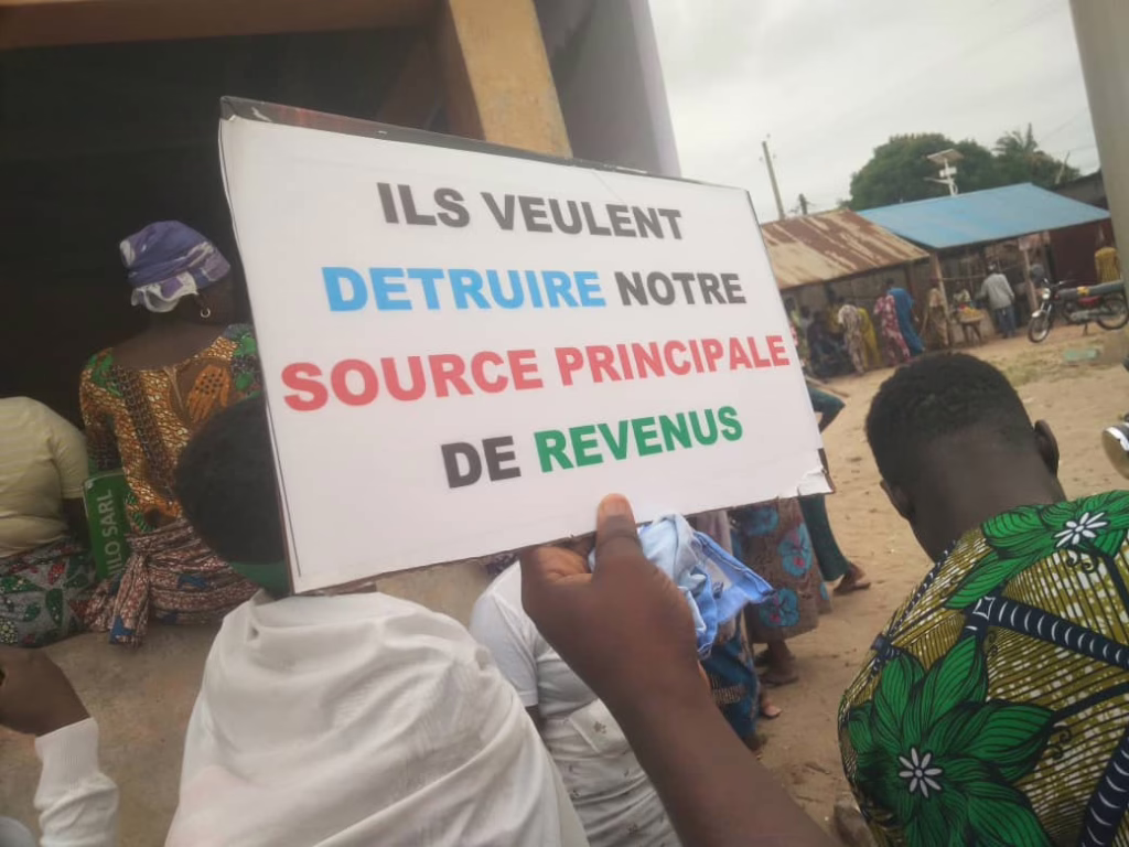 Mise en place d'une carrière de sable dans les bas-fonds dans une localité de Djèrègbé : Le village de Gbéhonmè sous tension, la population s’y oppose et appelle Talon au secours