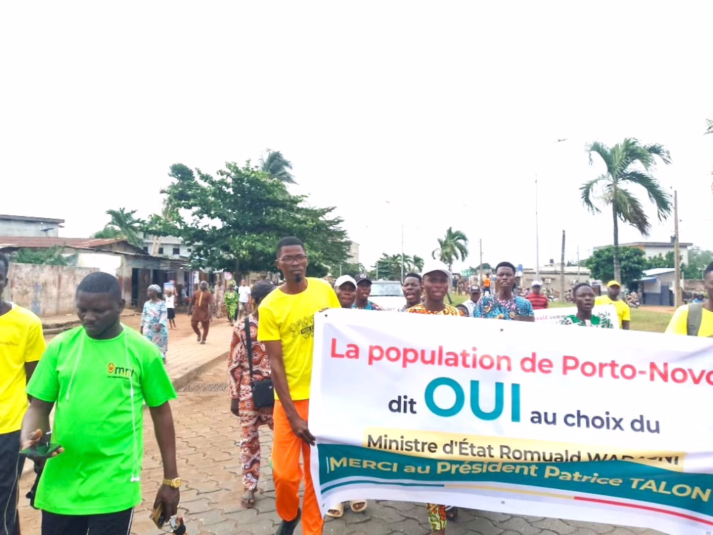 Présidentielle 2026 : Karim da Silva et les forces vives de Porto-Novo se mobilisent derrière Romuald Wadagni