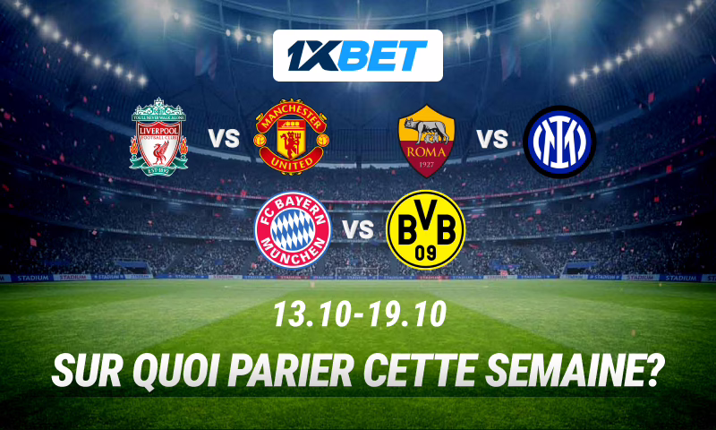 Un duel des géants de la Serie A, Der Klassiker et le derby du nord-ouest de l'Angleterre : Faites le plein d’adrénaline avec les plus belles affiches de la semaine !