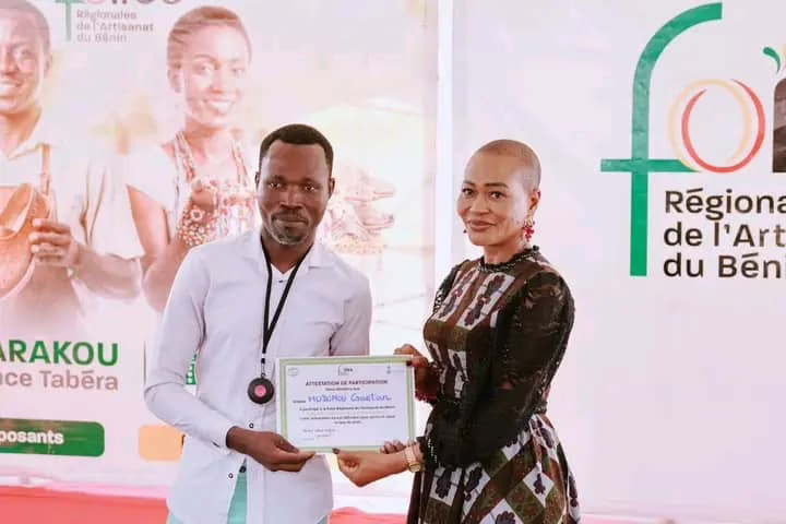 Foire régionale de l'Artisanat du Bénin : La deuxième édition clôturée sous le regard du Sgm/MPEMPE, César Aklossou