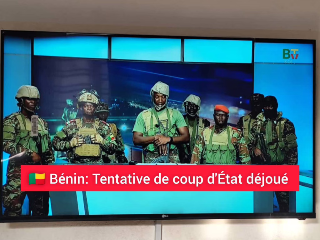 Bénin : Ce qu’il faut savoir sur la tentative de coup d’Etat