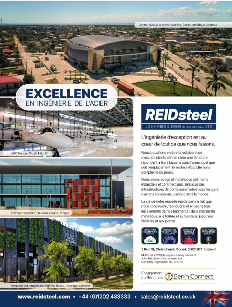 Forum UK-Afrique de l'Ouest et du Centre  : REIDsteel au contact des opportunités au Bénin et à Lomé