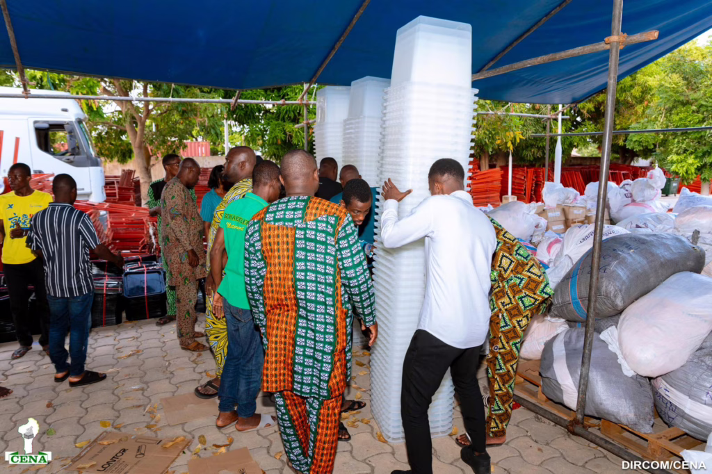 Élections générales de 2026 : La CENA réceptionne du matériel électoral