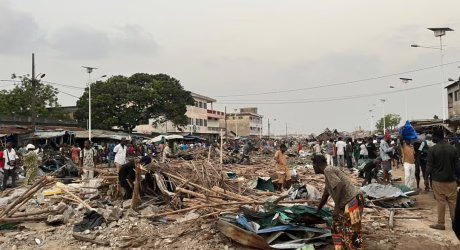 Avant l’ouverture du nouveau site moderne mardi : L’ancien marché de Cococodji rasé