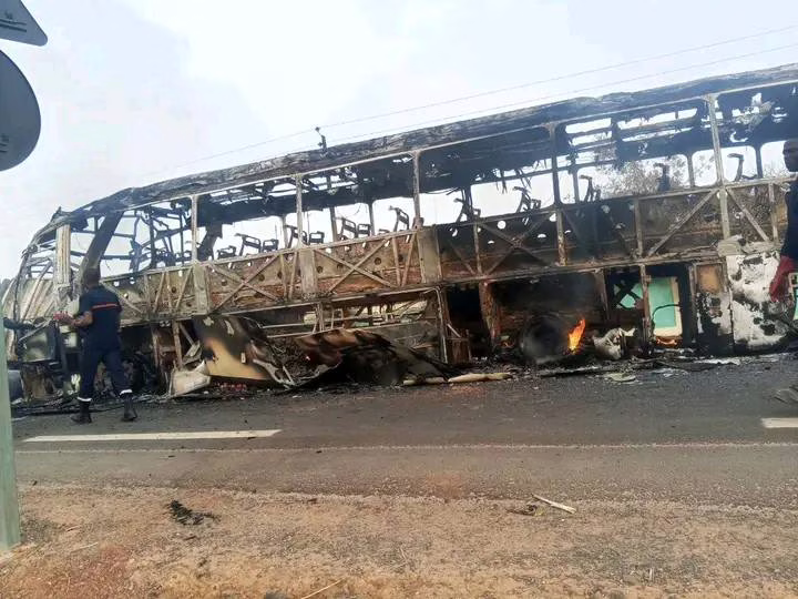 Incendie d'un bus de Baobab à Malanville : La compagnie réagit