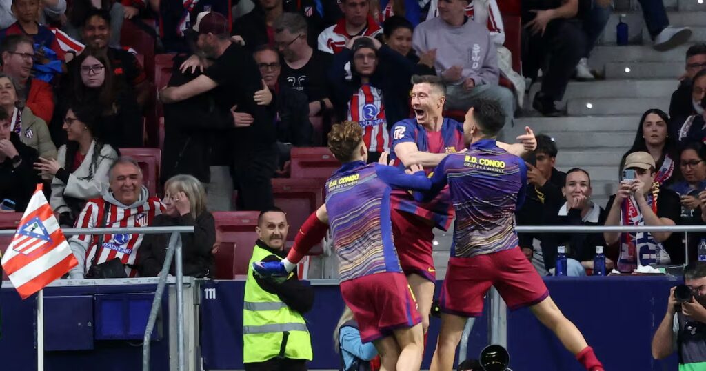 Espagne : Le Barça bat l’Atlético et distance le Real Madrid