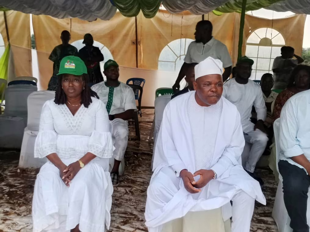 Présidentielle 2026 au Bénin : Paul Hounkpè présente son projet de société et son épouse à Klouékanmè