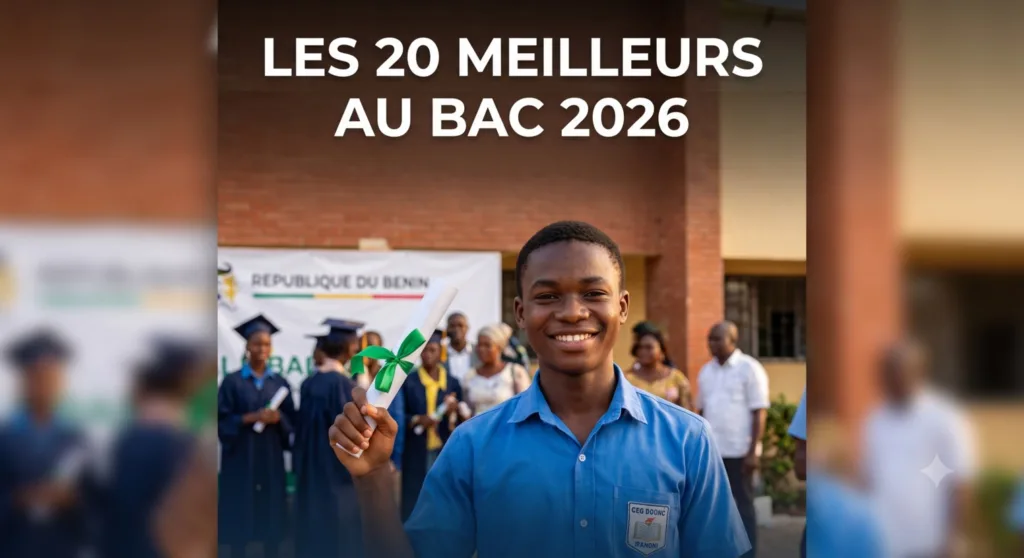 Bénin  : Egbogbe Frederico Rayan Seton 1er au Bac 2026
