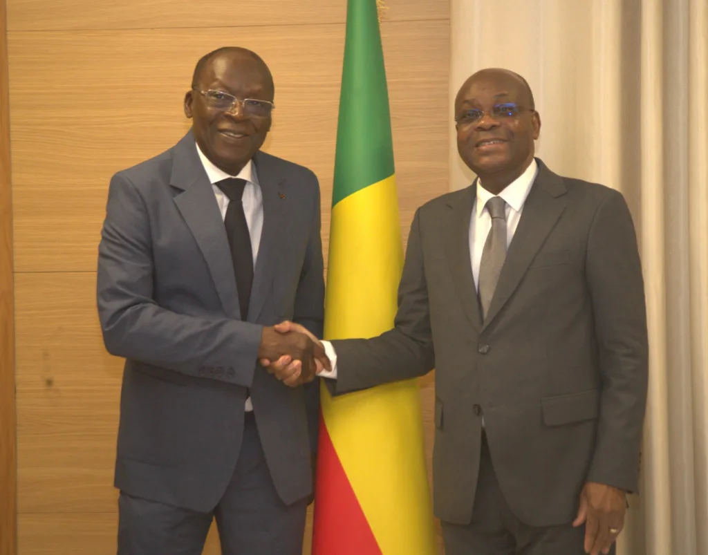 Audience à la Cour constitutionnelle : Échanges fructueux entre les Présidents Dorothé Sossa et Abdoulaye Bio Tchané
