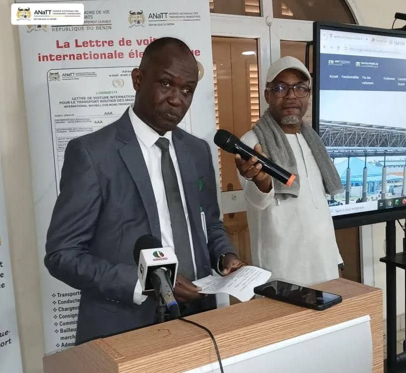 Transport routier au Bénin  : La lettre de voiture électronique franchit avec succès sa première grande épreuve  ‎