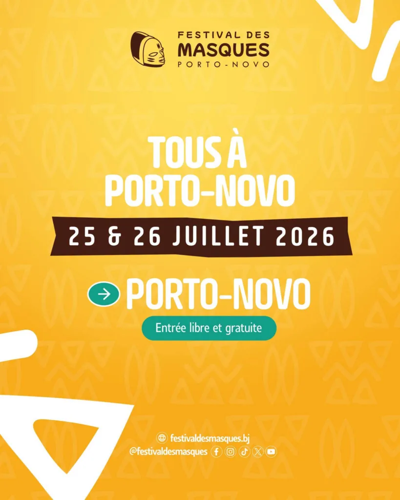 Immersion au cœur des traditions et des cultures africaines : Ce qu&rsquo;il faut savoir du festival des Masques 2026 à Porto-Novo