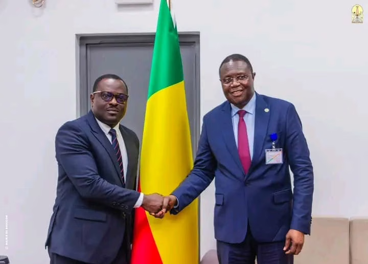 Audience à la Cour Suprême : L&rsquo;avenir de Bohicon au cœur des échanges entre le Maire Bokossa et le Président Adossou