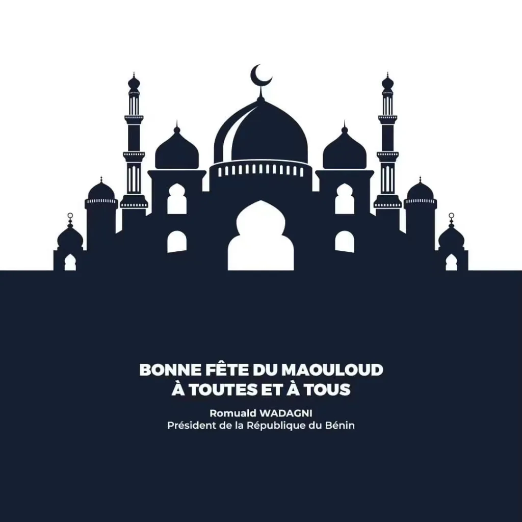 Célébration du Maouloud : Les vœux du président Romuald Wadagni à la communauté musulmane