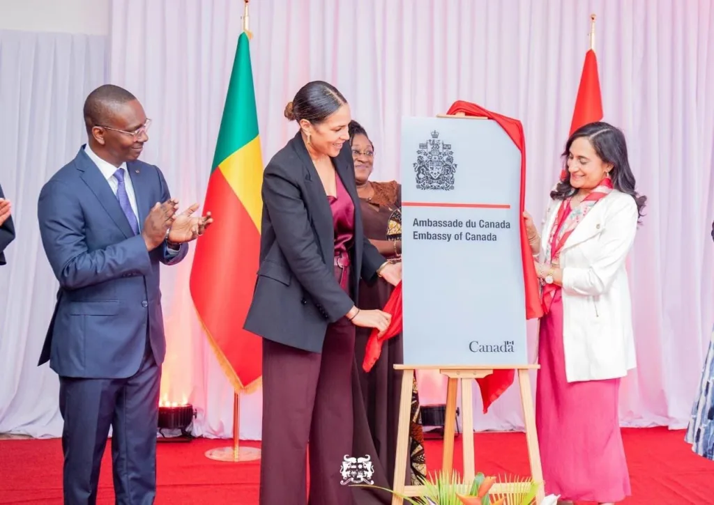 Coopération bilatérale : Le Canada ouvre officiellement son ambassade à Cotonou