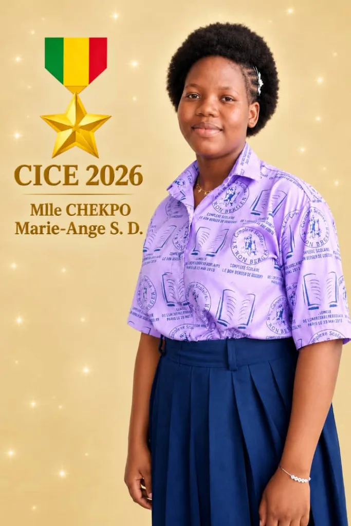 55e Concours international de composition épistolaire : La jeune béninoise, Marie-Ange Chekpo, brille sur le toit du monde