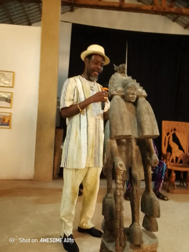 Abomey : Dominique Zinkpè lance le musée La Termitière avec 160 sculptures d&rsquo;Afrique
